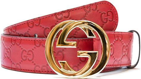 ceinture gucci rouge|ceinture gucci fine.